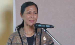 H.E.Kobkarn Wattanavrangkul, Minister of Tourism and Sports.