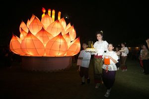 Loi Krathong in Bangkok 2015