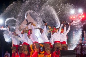 The Nang Dan parade