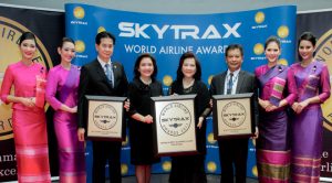 Thai Airways wins three first place Skytrax Awards 2017