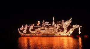 Thailand events calendar for end of Buddhist Lent or Ok Phansa