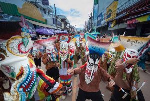 Phi Ta Khon Festival in Loei