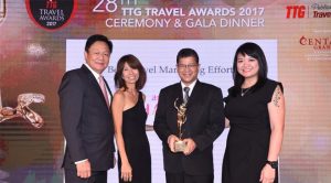 TAT wins TTG Travel Awards 2017 for Best Travel Marketing Effort
