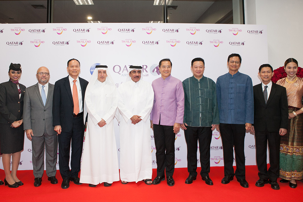 Thailand celebrates first Qatar Airways flight to Chiang Mai