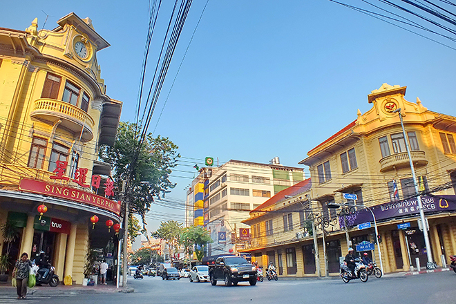 European Houses in Yaowarat (SAB cross roads)