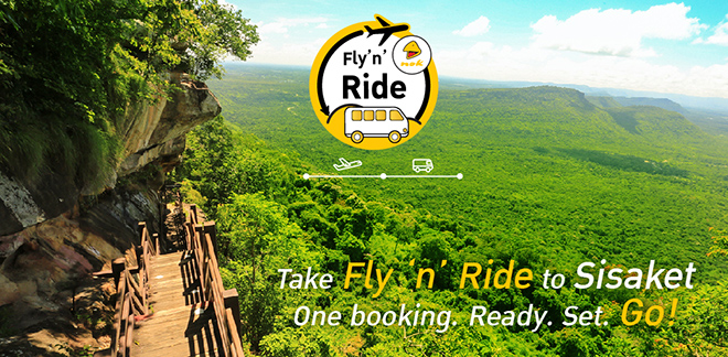 Nok Air launches Fly ‘n’ Ride service between Bangkok and Si Sa Ket