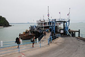 Ferry transfer at Raja Ferry Port Surat Thani