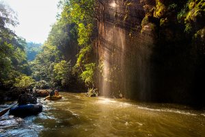 Rafting at Thi Lo Cho Waterfall or Namtok Saifon