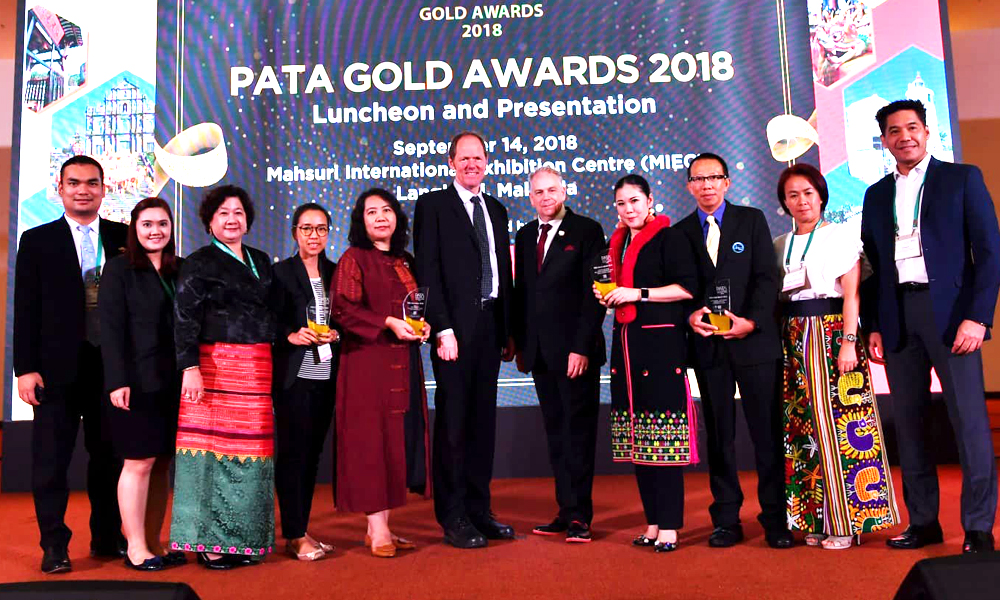 TAT-PATA Grand and three PATA Gold Awards 2018 winners