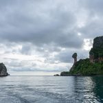 Maya Beach is closed but stunning views of the Bay can still be enjoyed