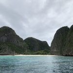 Maya Beach is closed but stunning views of the Bay can still be enjoyed