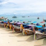 Maya Beach is closed but stunning views of the Bay can still be enjoyed