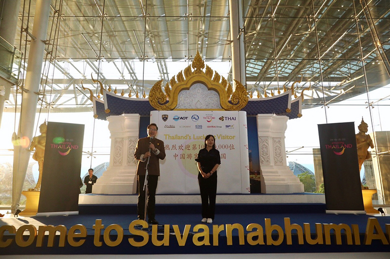 Chinese visitors to Thailand hit 10 million for the first time in December 2018