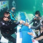 Trang Underwater Wedding Ceremony celebrates 23 years of marital bliss