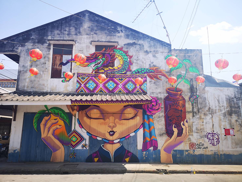 TAT launches new ASEAN Pop Culture project with new street art in Sukhothai