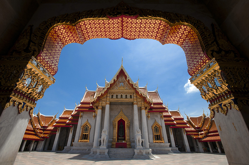 Remarkable unique temples among the 40000 throughout Thailand