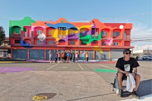 Second ASEAN Pop Culture event adorns Trat buildings with colourful street art