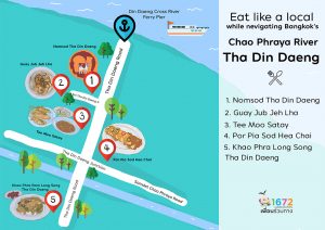 Eat like a local while navigating Bangkok’s Chao Phraya River