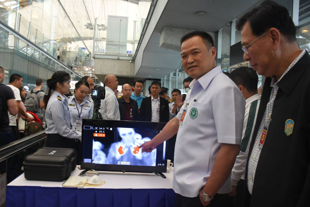 Thai health authorities act rapidly to screen out pneumonia cases from China