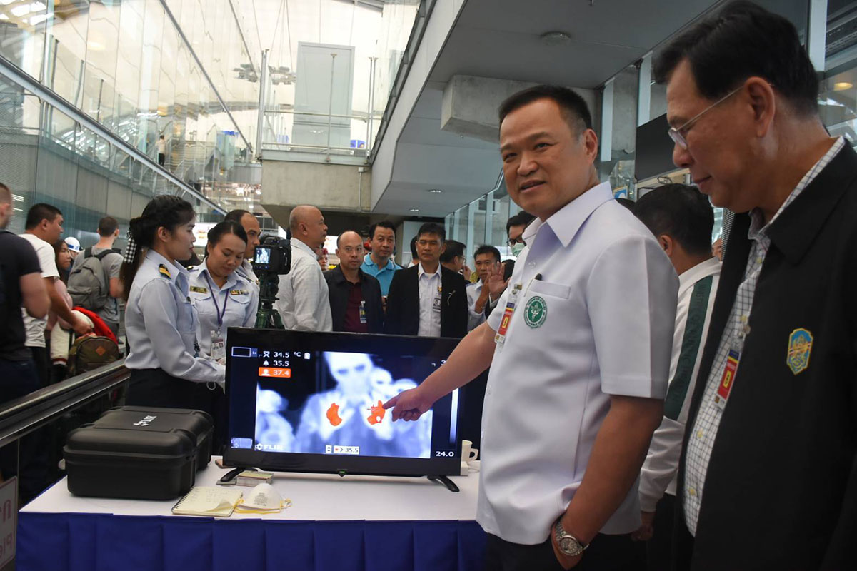 Thai health authorities act rapidly to screen out pneumonia cases from China
