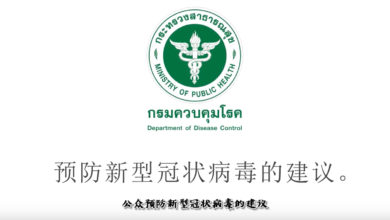 [VDO] Recommendations to prevent the novel coronavirus 2019 (Chinese)