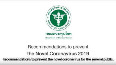 [VDO] Recommendations to prevent the novel coronavirus 2019 (English)