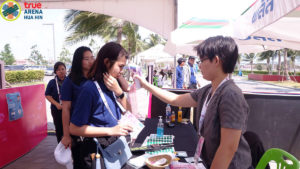 Health screening process at GSB Thailand Open 2020 presented by EA