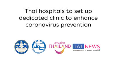 Thai hospitals to set up dedicated clinic to enhance coronavirus prevention