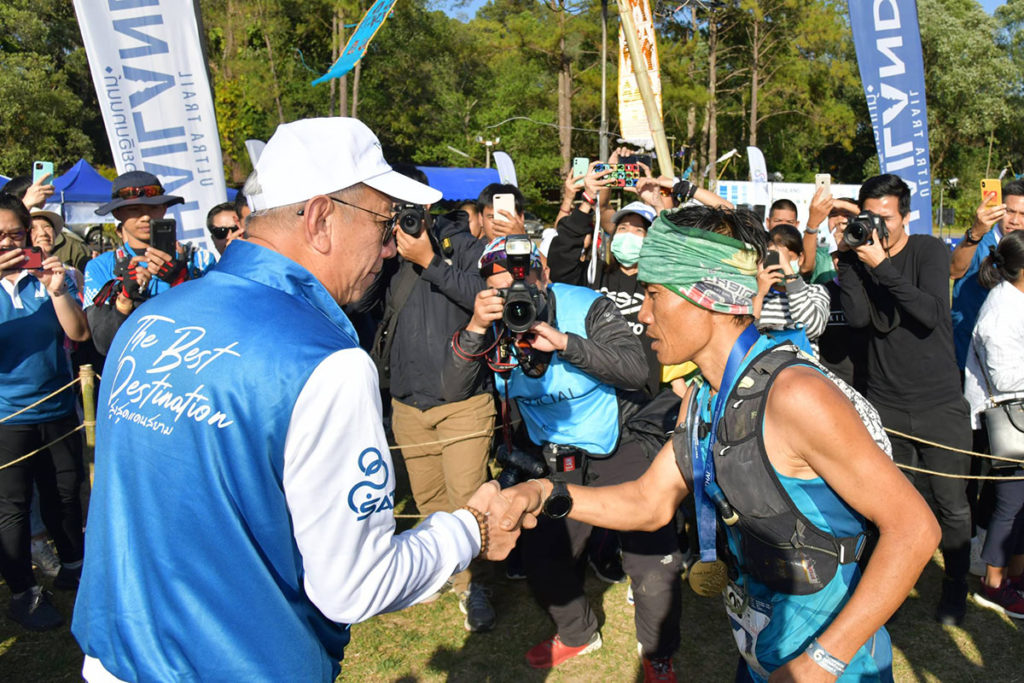 Thai tourism minister attended Ultra Trail Thailand 2020
