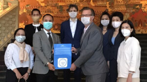 Anantara Siam Bangkok Hotel awarded Amazing Thailand SHA certificate