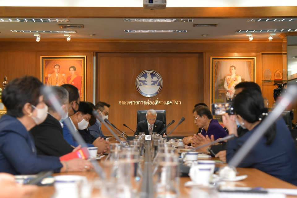 Tourism Ministry discusses COVID-19 relief measures with Thai tourism industry