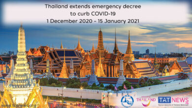 Thailand extends emergency decree for eighth time into New Year 2021 to curb COVID-19