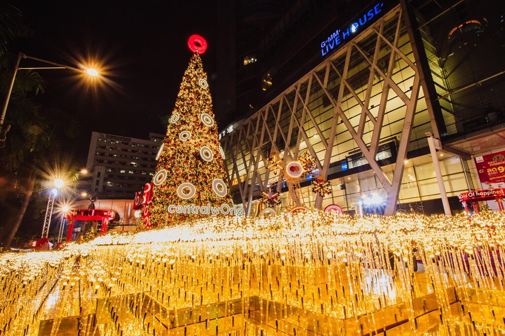 Annual Christmas lights turn Bangkok into a festive shopping and culinary wonderland