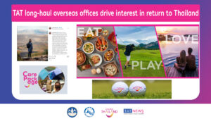 TAT long-haul overseas offices drive interest in return to Thailand