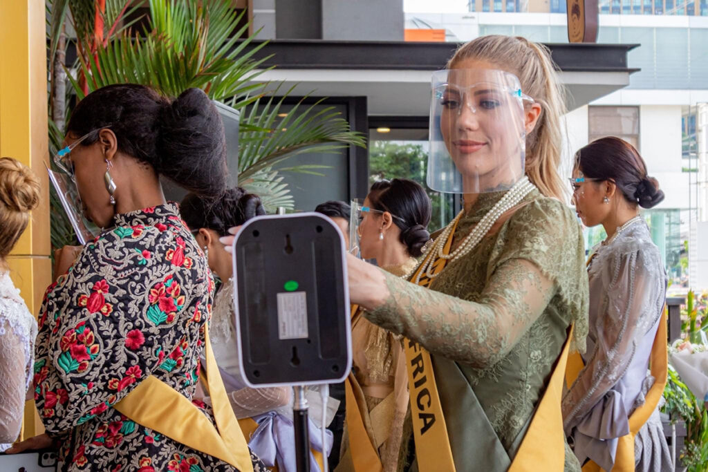 Thai tourism officials welcome Miss Grand International 2020 contestants