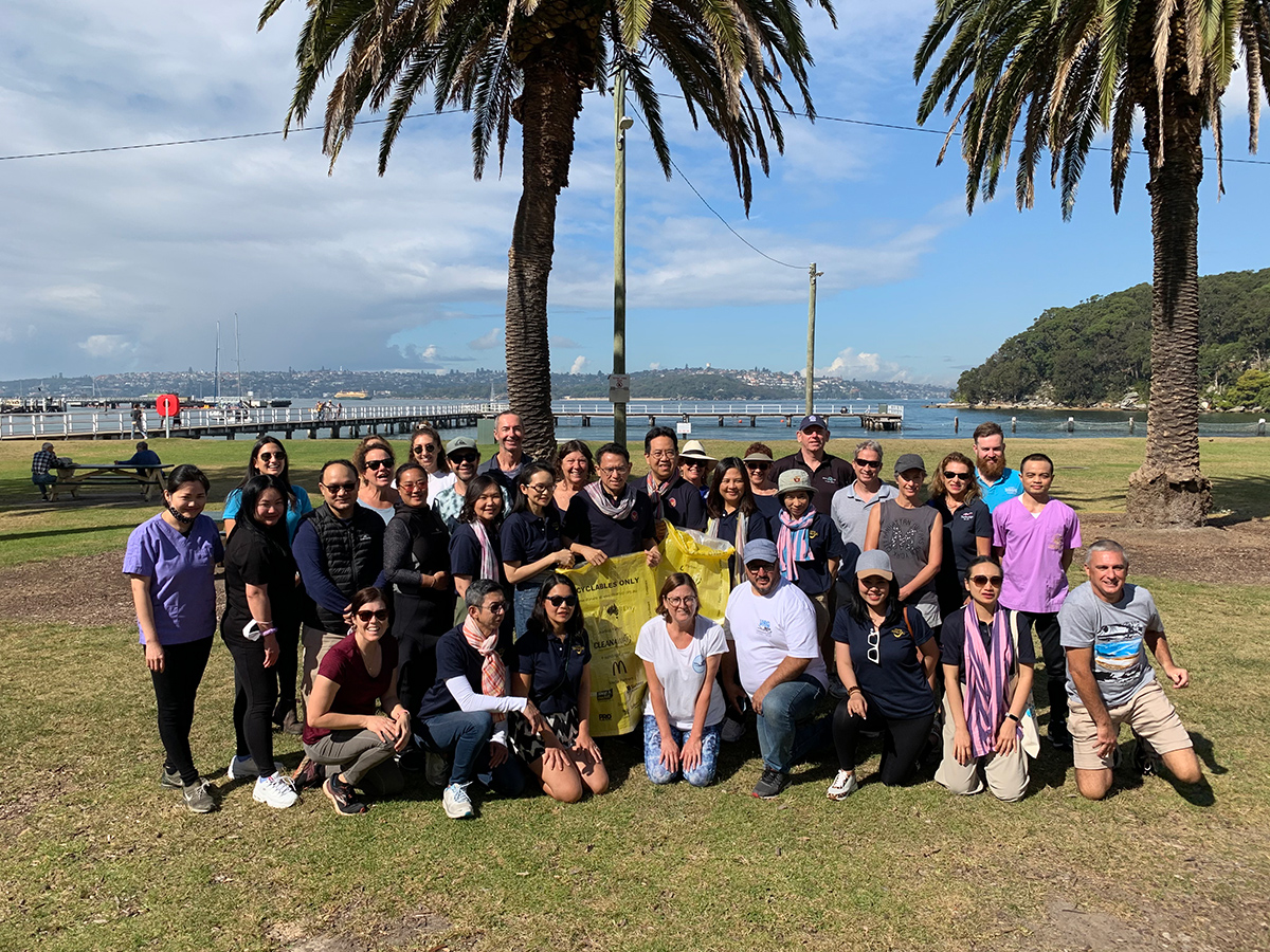 Tourism Authority of Thailand supports local beach clean-up in Sydney’s Chowder Bay