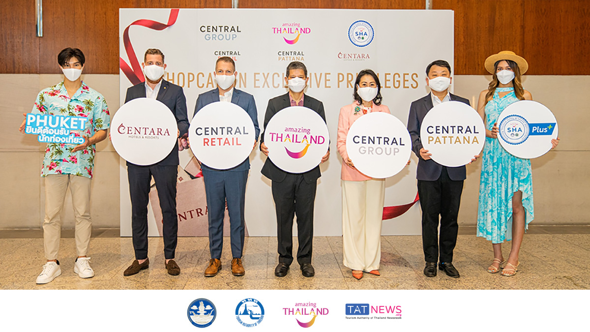TAT supports Central Group’s ‘Shopcation Exclusive Privileges’ to welcome back tourists to Phuket
