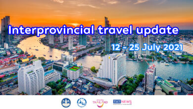 Interprovincial travel services adjust to COVID-19 restrictions during 12-25 July 2021