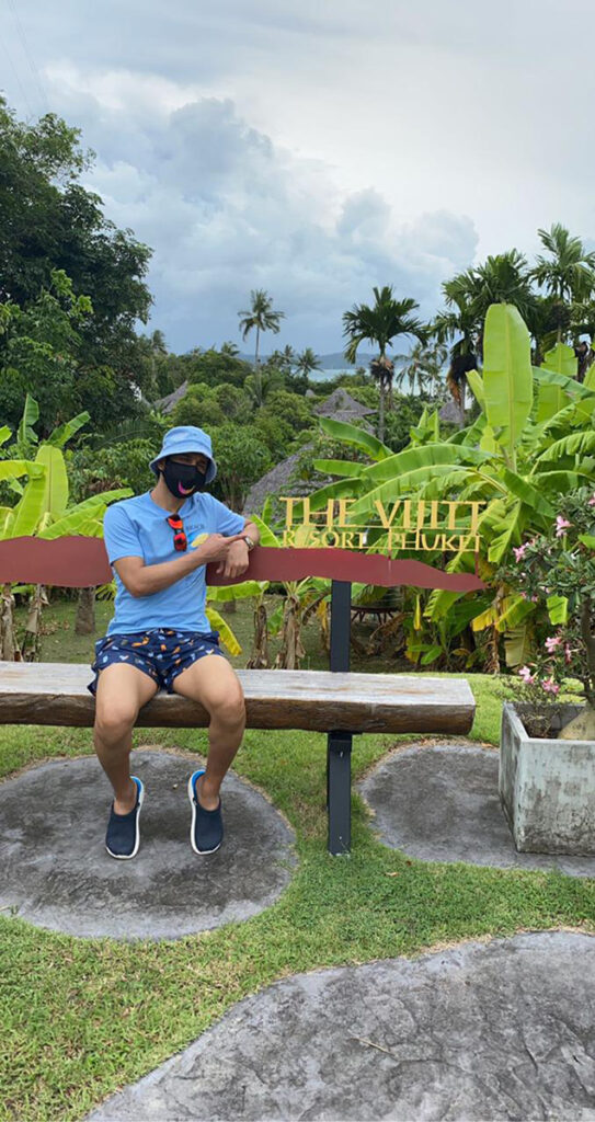 UAE football star Fahad Mousa Ali visits Phuket