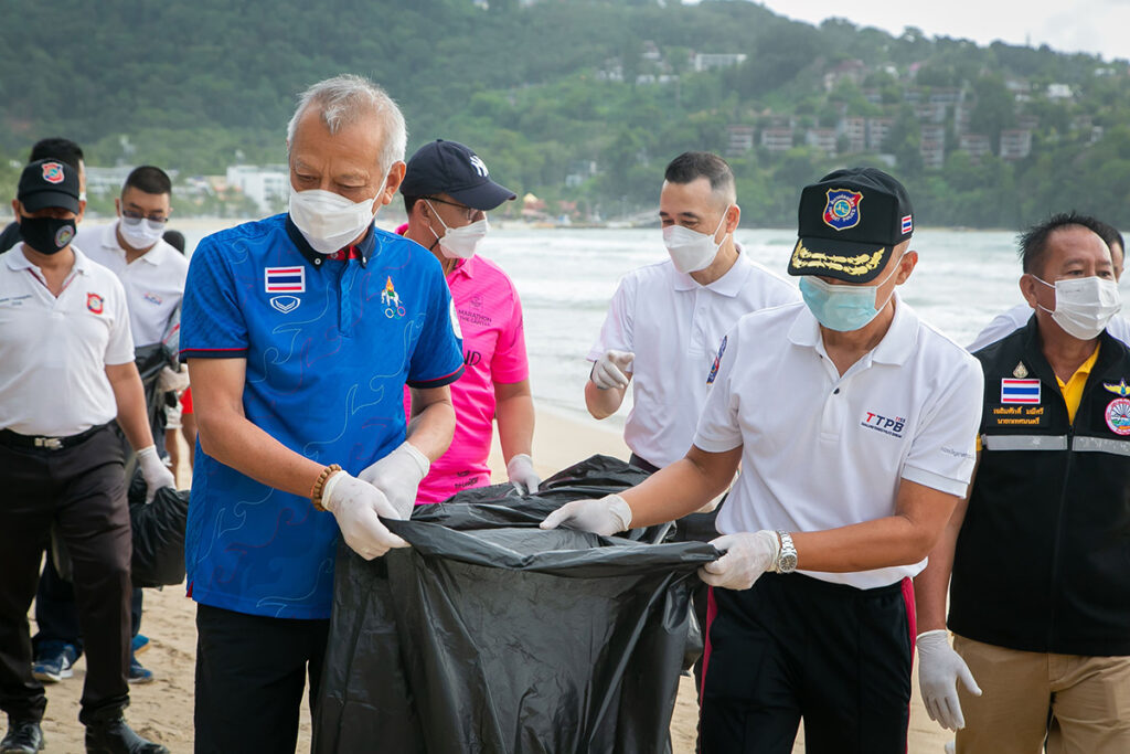 Thai Tourism Minister maximises his 14 days in Phuket Sandbox