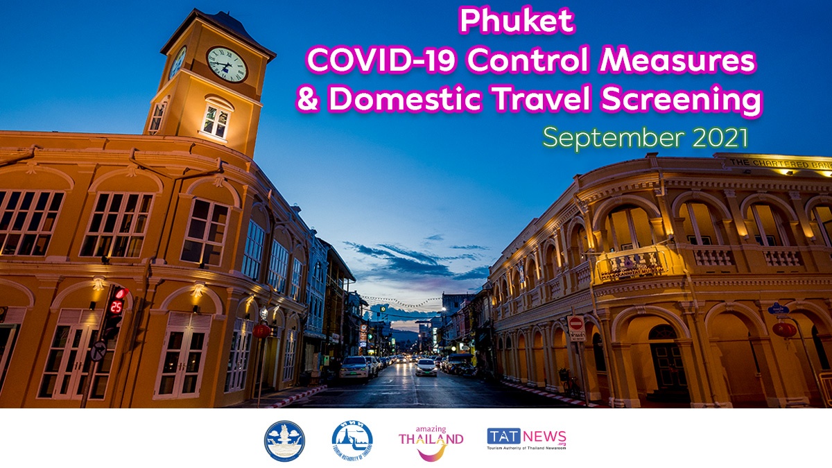 Phuket adjusts COVID-19 controls and travel screening in September 2021