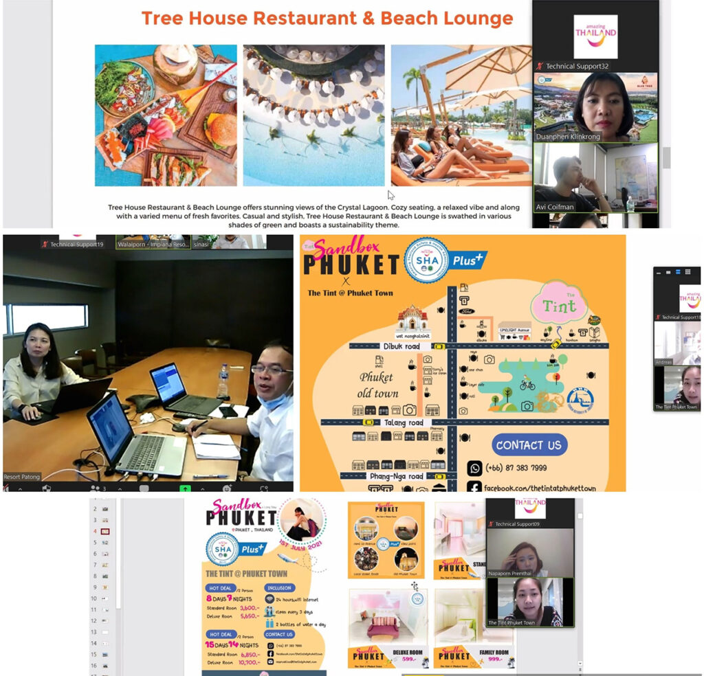 Phuket Sandbox Travel Virtual Trade Meet 2021 prepares for high season