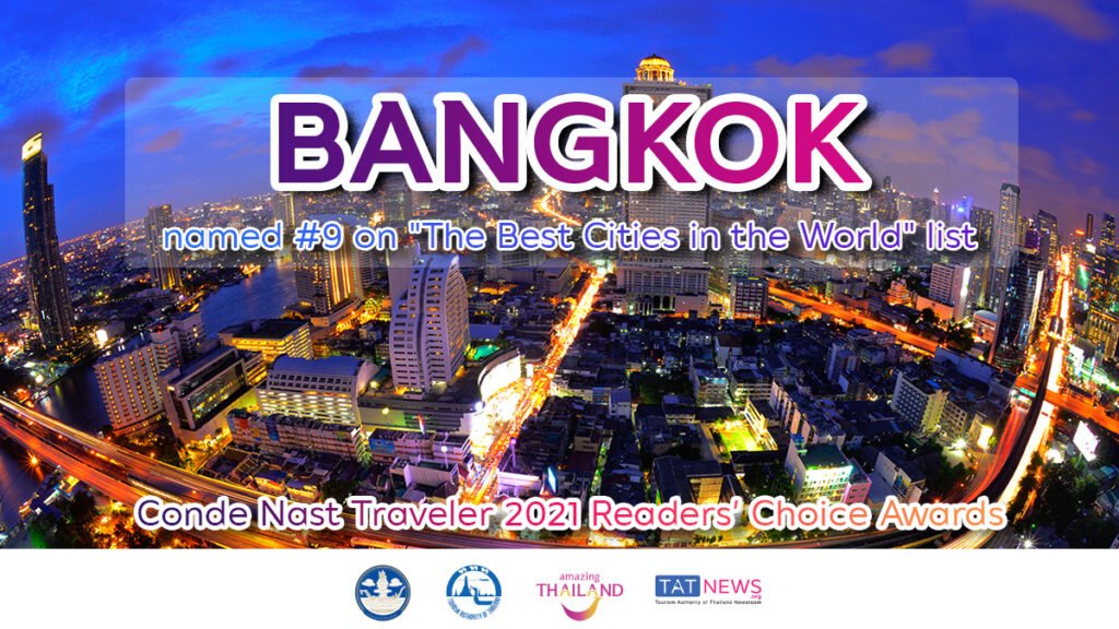 Conde Nast Traveler readers honour Thailand with top placings in 2021 Readers’ Choice Awards