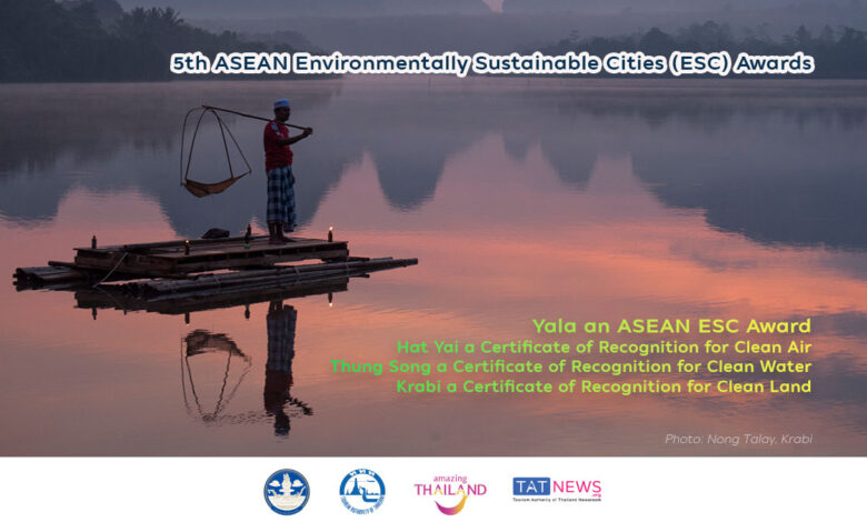 Thai Municipalities earn ASEAN Environmentally Sustainable Cities recognition