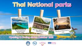 The latest opening and closing status of Thailand’s national parks