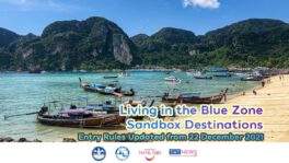 UPDATED! Sandbox entry programme suspended from 22 December 2021 (except Phuket Sandbox)