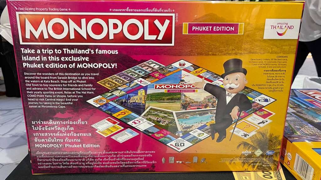 TAT launches new ‘Monopoly: Phuket Edition’ board game