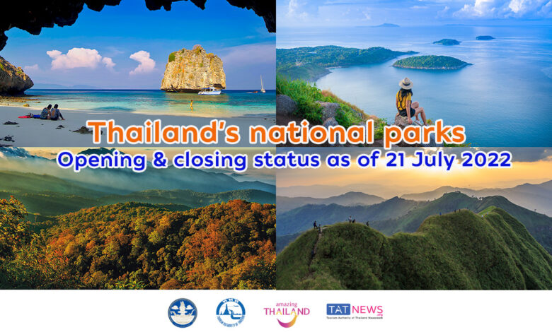 Thailand’s-national-parks-updated-21-July-2022
