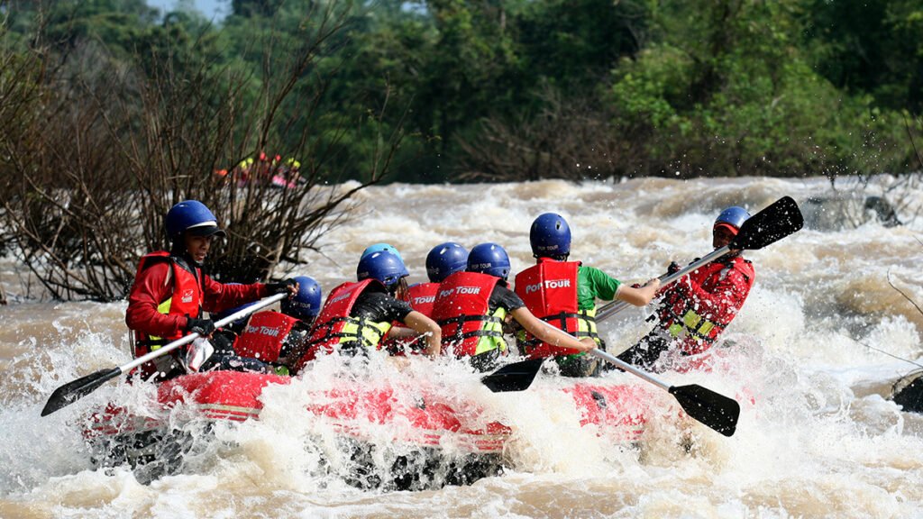 White-water Rafting in Phitsanulok’s Khek River