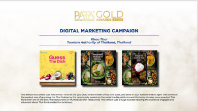 Thailand wins two PATA Gold Awards 2022